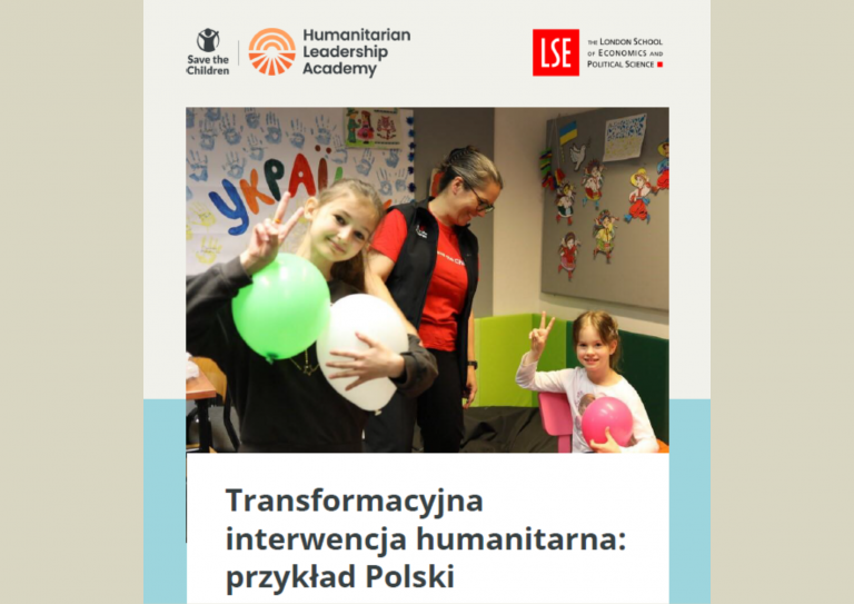 Expert opinion: Transformational Humanitarian Response to the Ukraine refugee crisis in Poland