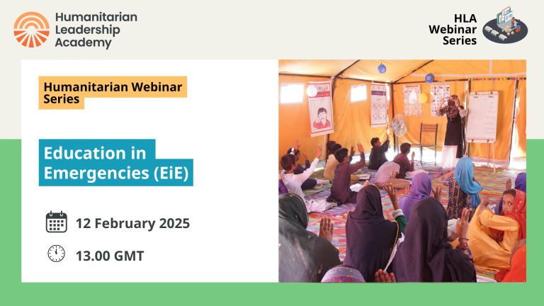 Watch the recording | Humanitarian Careers Webinar: Education in Emergencies