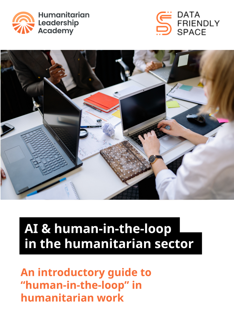 AI and human-in-the-loop in the humanitarian sector: an introductory guide from the HLA and Data Friendly Space